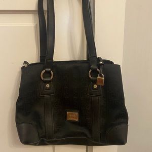 Black shoulder bag
